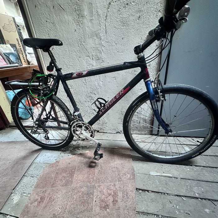 Ретро хибрид Schuler – Професионално оборудване Shimano XTR и гуми Schwalbe