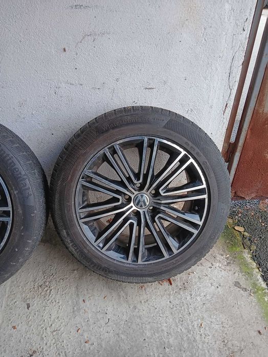 4 roti vw originale cu avelope iarna