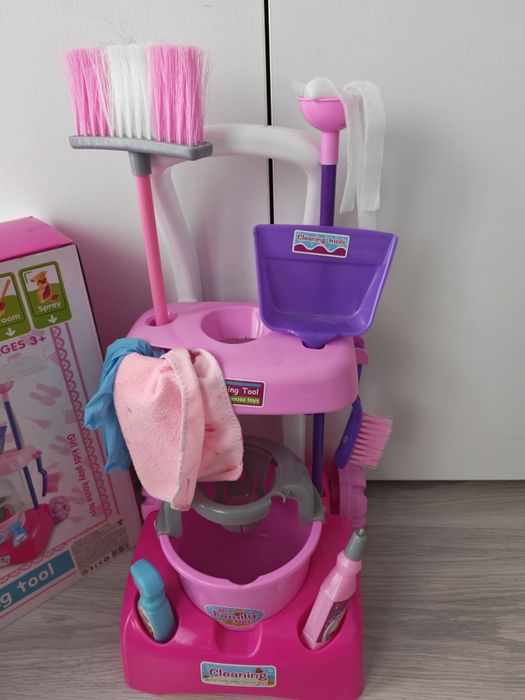 Количка за почистване My Cleaning Tool плюс прахосмукачка
