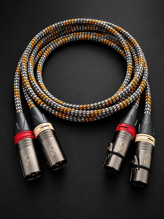 Cablu XLR Canare Star Quad + Neutrik 50 Years – Limited Edition