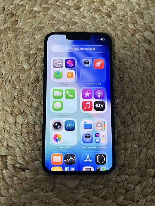 iPhone 16e 128GB Black – 100% baterie – 46 cicluri – Ca nou