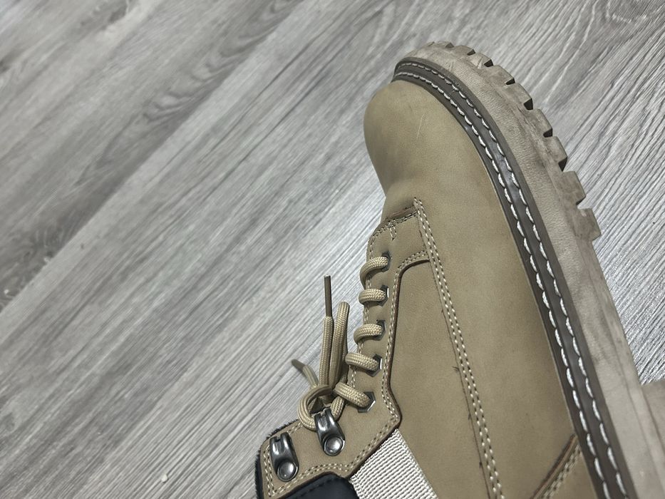 Ботинки в стиле Timberland