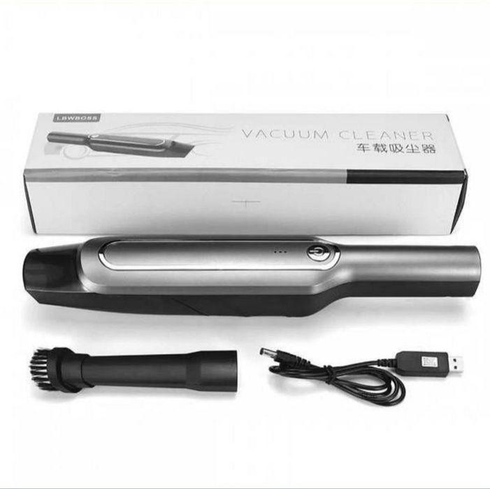Даставка бесплатная. Беспроводной мини-автомобильный пылесос