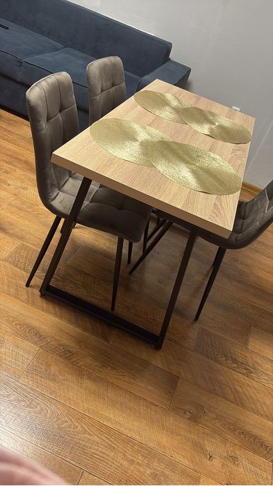 Стол лофт  — 4 стула