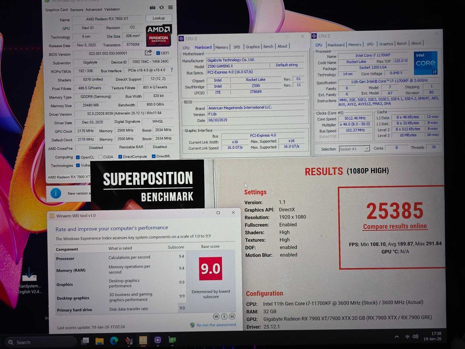 Kit gaming placă de bază Gigabyte Z590 GAMING X și procesor i7-11700KF