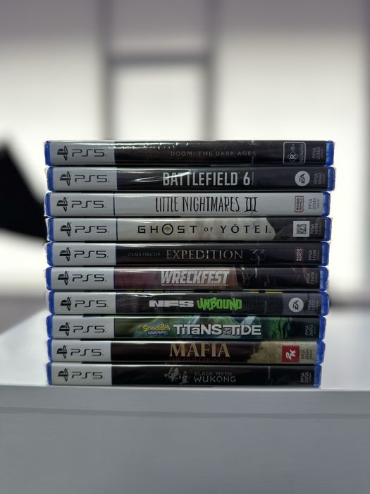 Новые топовые диски для PS5