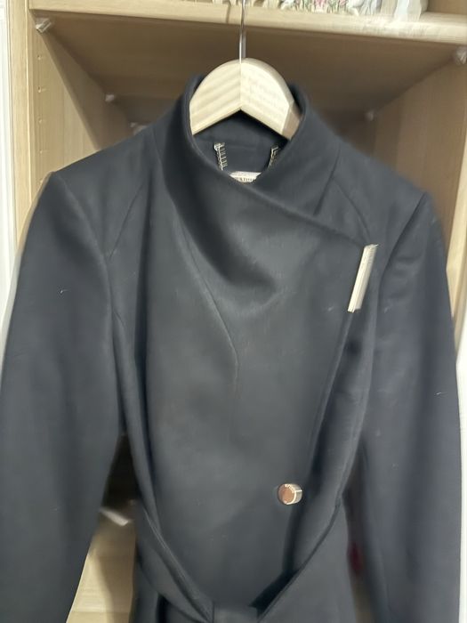 Ново черно палто Ted Baker, размер 2/м