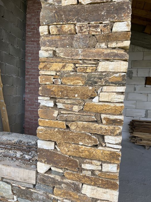 Естествен камък гнайс за облицовка ,настилка декорация