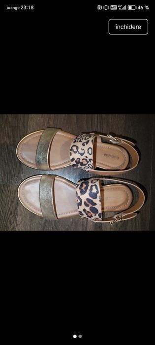 Sandale Leopard Graceland 38