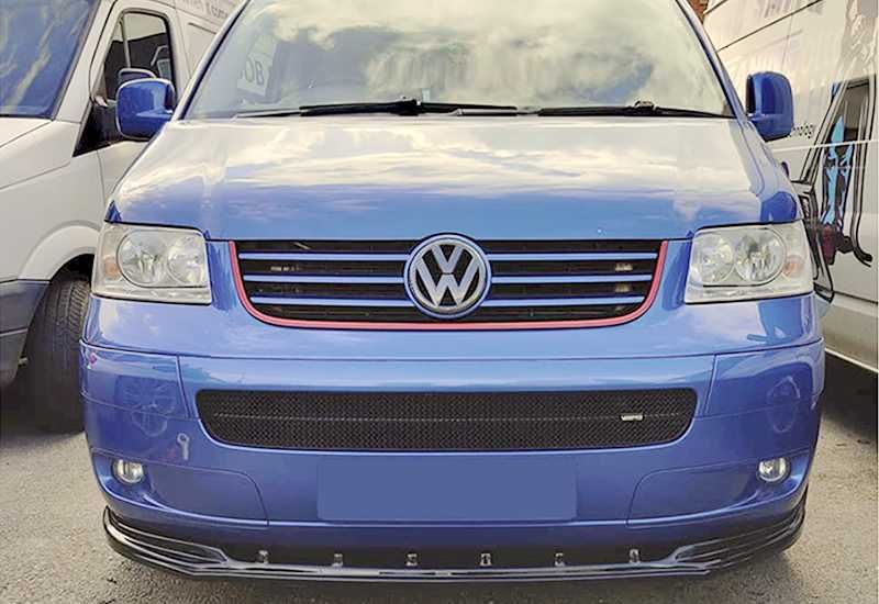 Преден лип спойлер за транспортер т5 / VW Transporter t5 lip spoiler / добавка за предна броня / нож