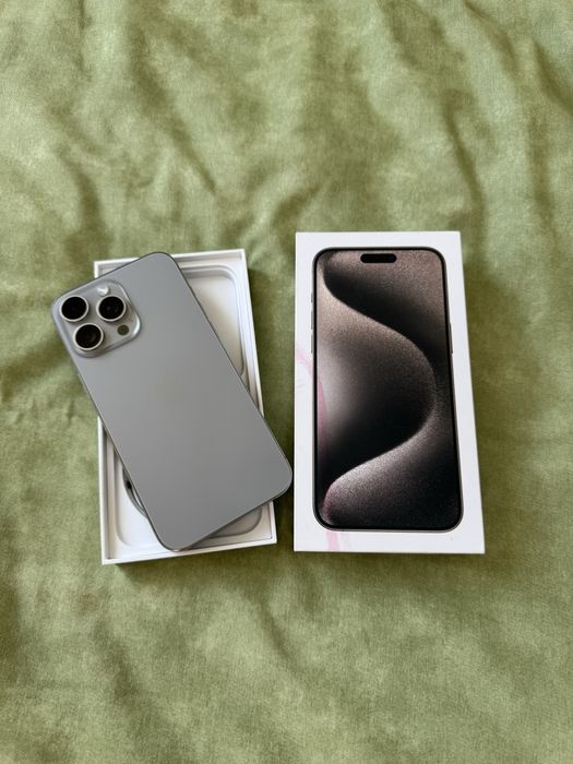 Айфон 15 Про Макс 256 ГБ iPhone 15 Pro Max 87 % АКБ ВСЕ РАБОТАЕТ