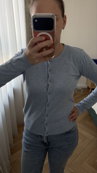 Кардиган голубой из H&M