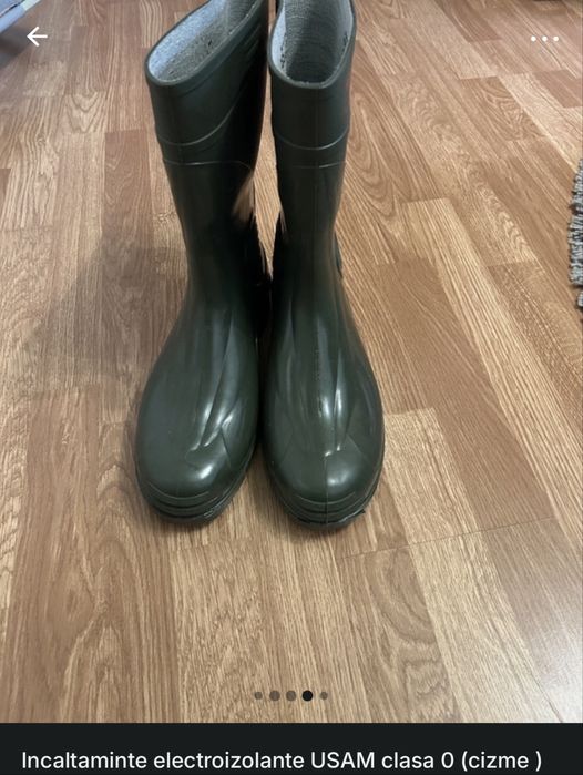 Cizme usam electroizolante clasa 0,  nr 45