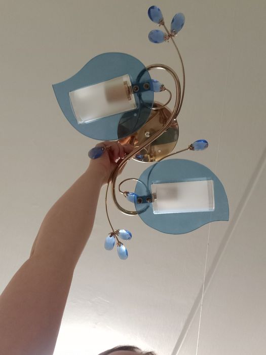 Люстра два плафона