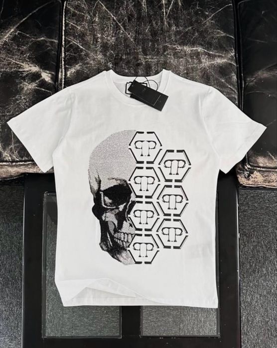 Мъжки тениски Philipp Plein с камъни