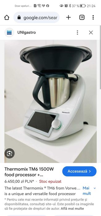thermomix tm6  puțin utilizat