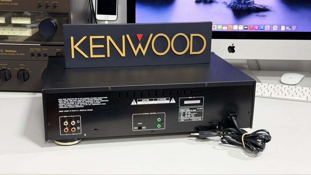 KENWOOD KX-4520 – 3 HEAD, closed loop Dual CAPSTAN, auto BIAS, DOLBY B/C, HX PRO, METAL ,sunet calitativ, Servisat