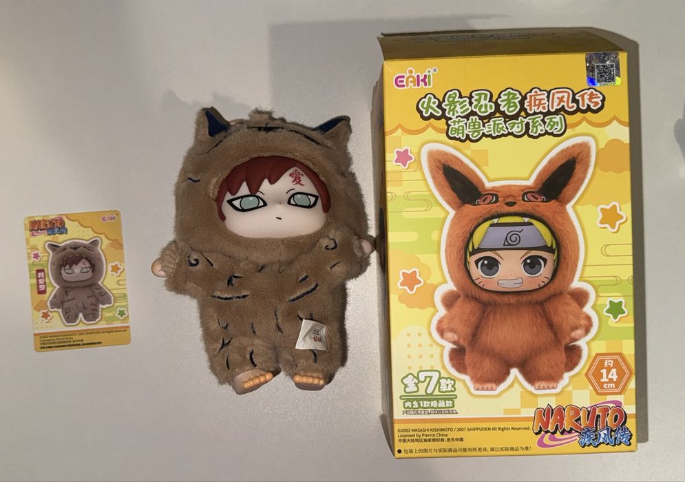 Оригинальный лабубу Наруто (Хината и Гаара)