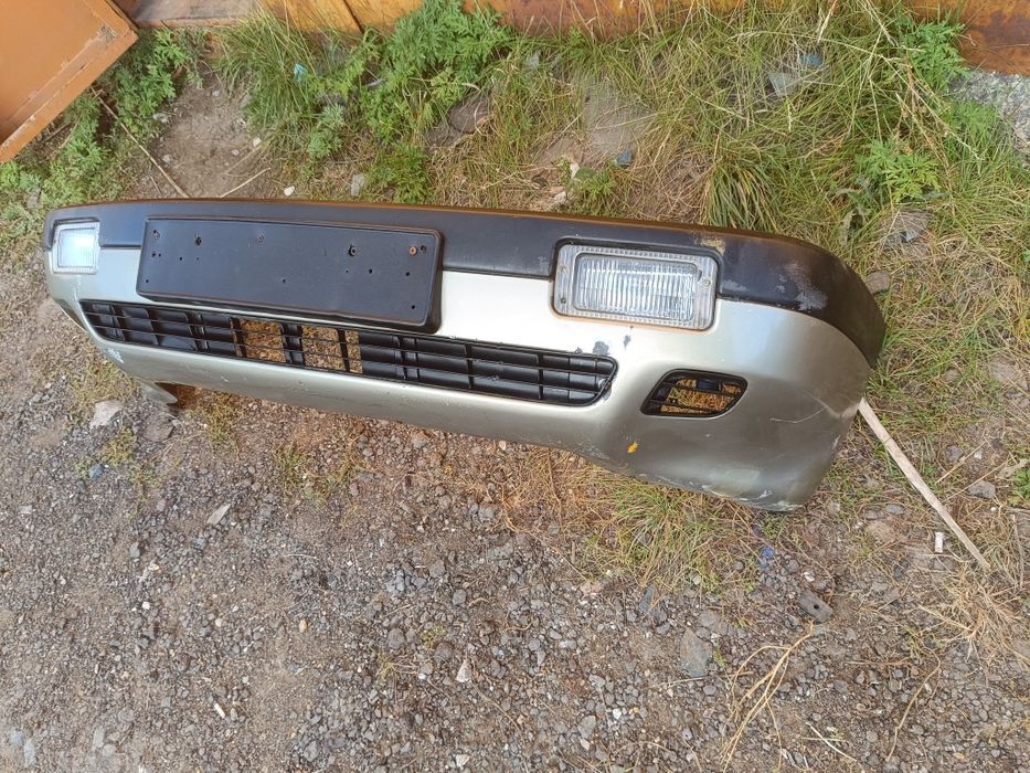Ауди 80 б3 передний бампер с туманками
