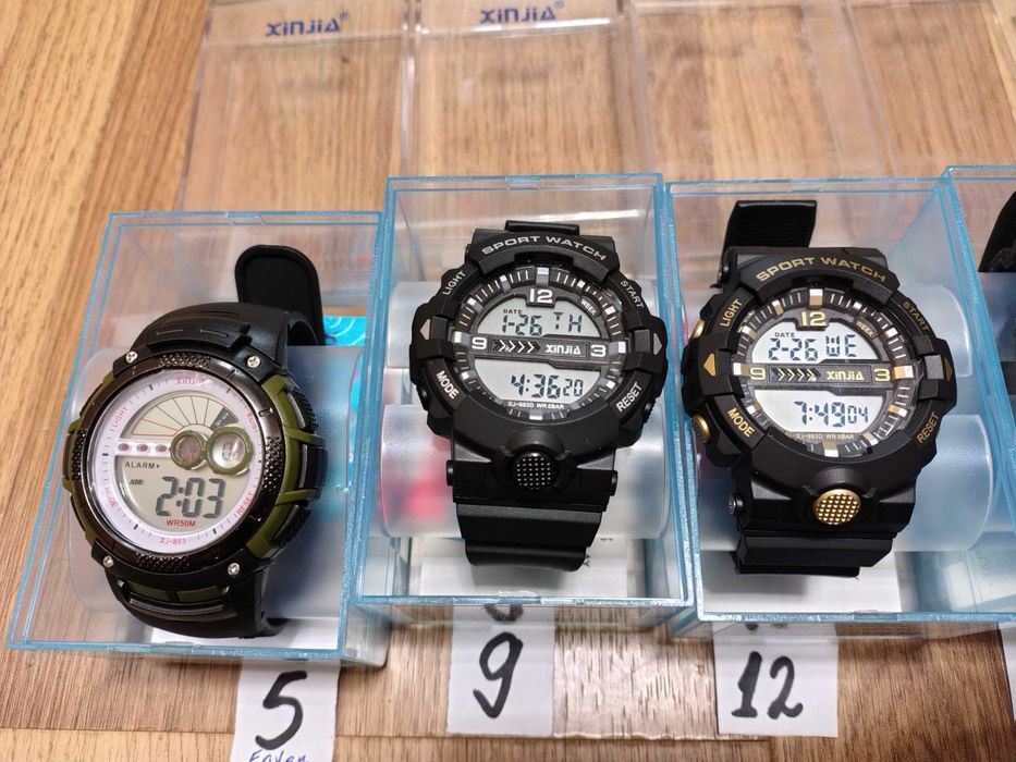 Ceasuri de mana curea silicon si otel inoxidabil