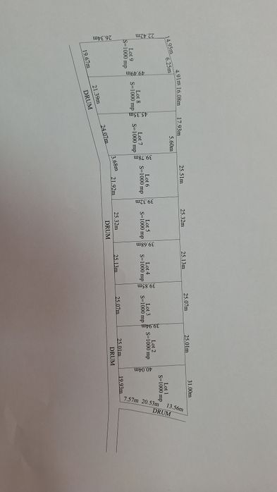 Parcele intravilan cu utilitați