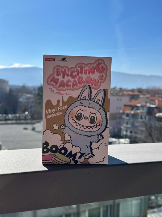 Оригинална Labubu Exciting Macaron Pop Mart – пълен неотворен сет