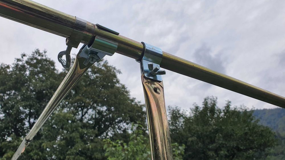 Schelet  otel zincat pt corturi de rulota de max 10m import Germania