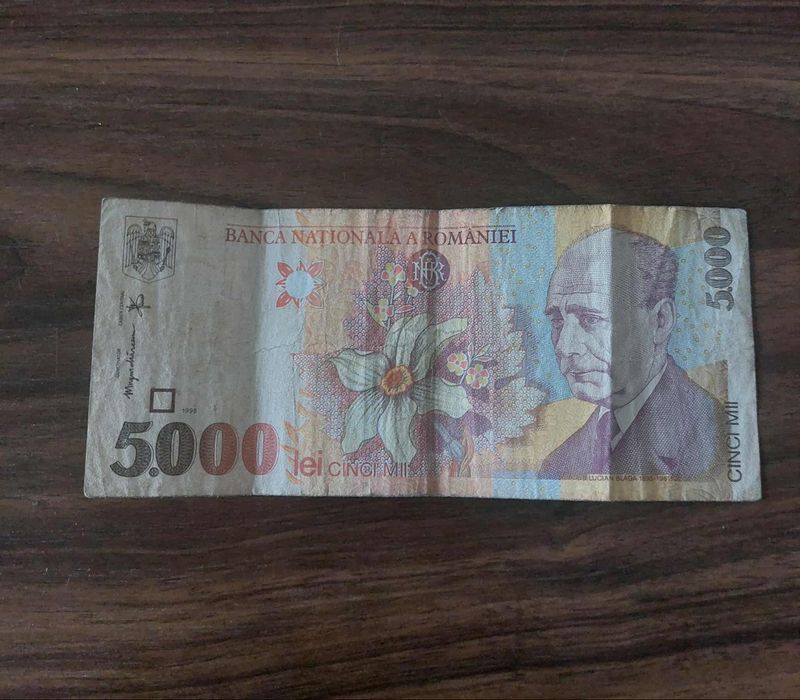 Set bancnote 5000 lei și 1000 lei -1998-