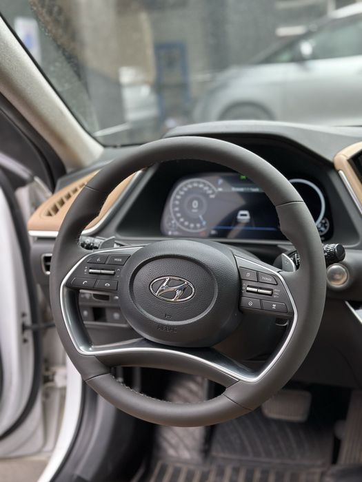 Обшивка руля перетяжка