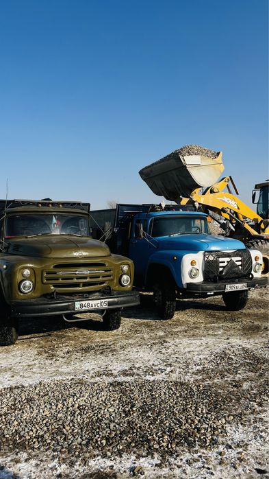 Доставка вывоз снега песок отсев щебень камни уголь