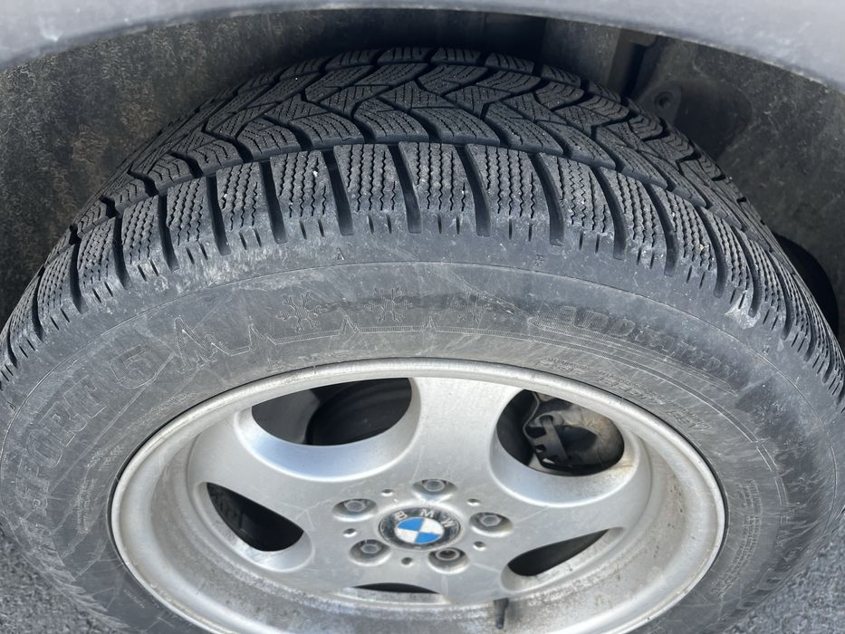 Jante pe 17 cu cauciucuri 235 55 R 17 Dunlop aproape noi pt X3