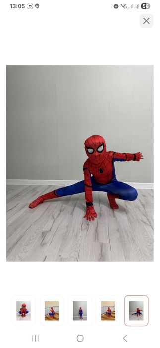 Костьюм человек паук