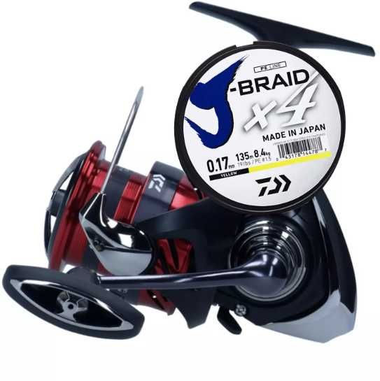 Макара за плувка и спининг Daiwa Ninja 23LT + плетено J Braid 0.17мм