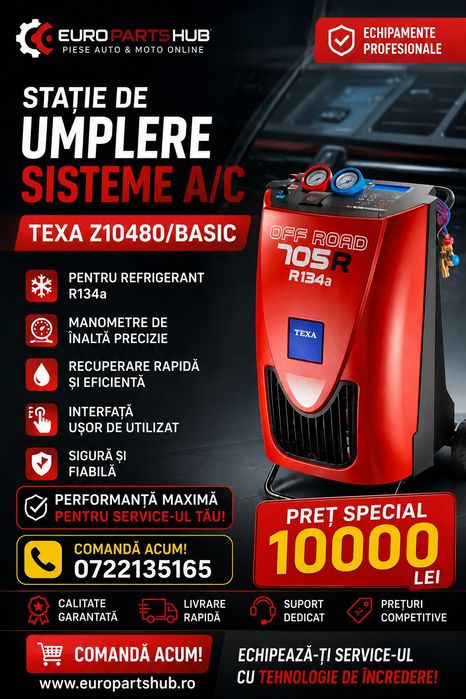 Aparat intretinere sistem aer conditionat TEXA KONFORT 705R OFF ROAD (R134a)