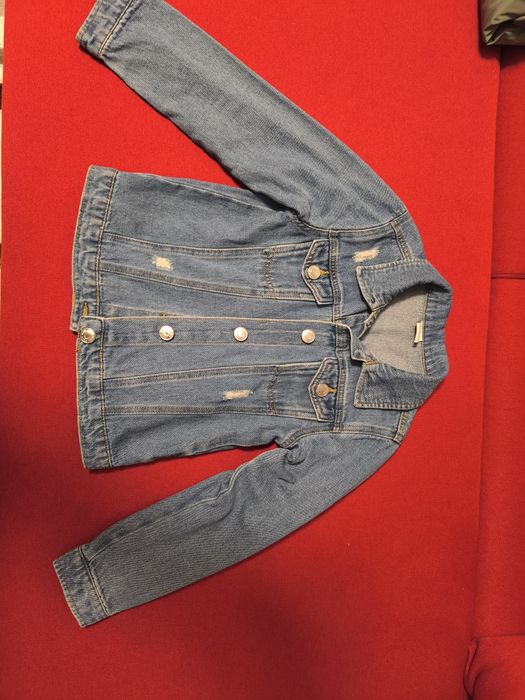 Geaca blugi fetiță 6-7 ani