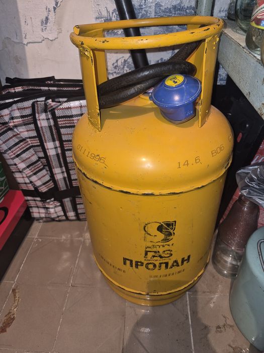 Газовый баллон с редуктором