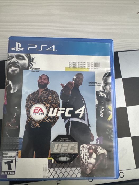 UFC 4 PS4 диск официальный