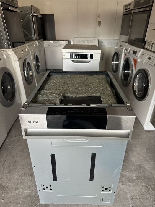 Съдомиялна +гаранция 1 година. Gorenje, малка, тясна 45см. За вграждане. Безплатна доставка за София.