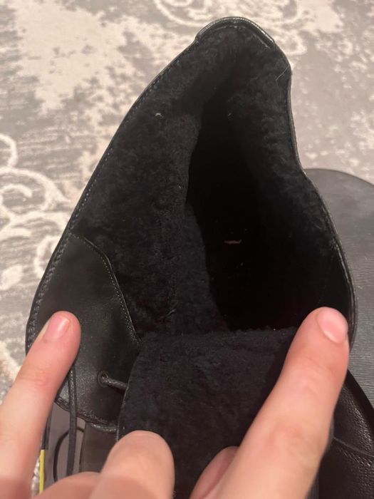 Зимние натур кожа