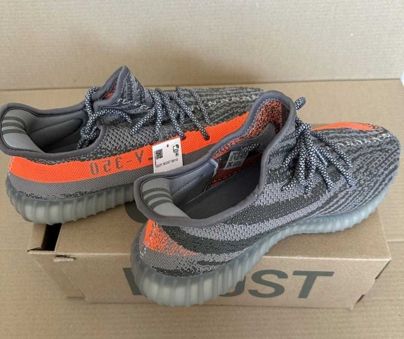 Yeezy Boost 350 full gri-orange marimi 41-46