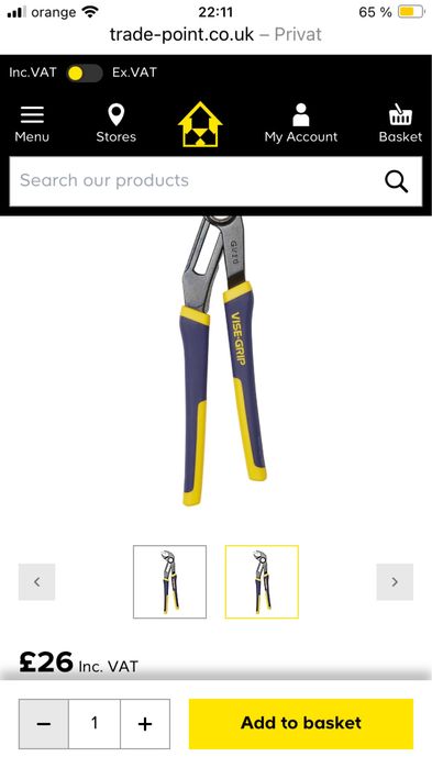 Cleste Papagal Irwin Vise-grip 254mm italia