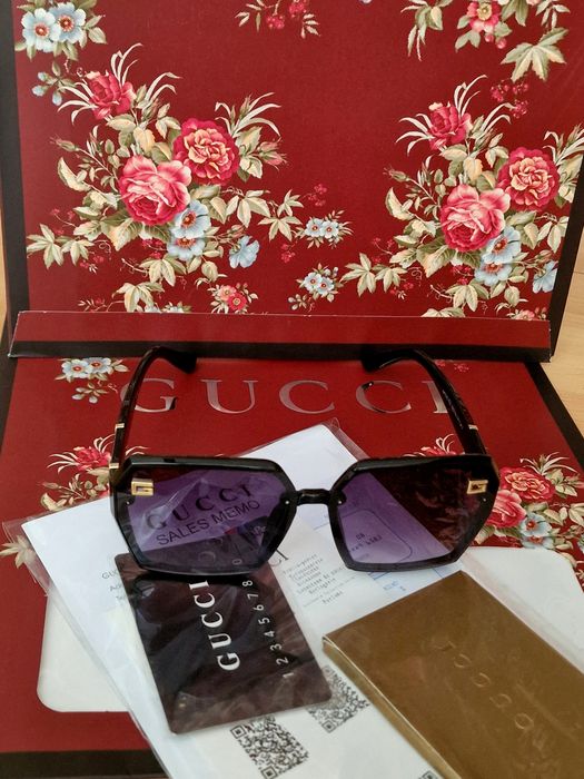 Ochelari Gucci new model, saculet, etichetă