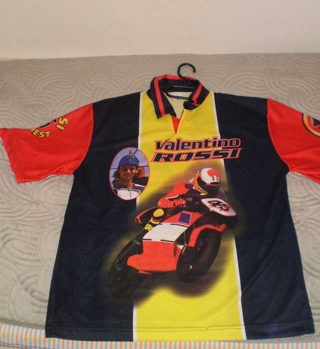 Tricou pentru fanii motocross - Valentino Rossi