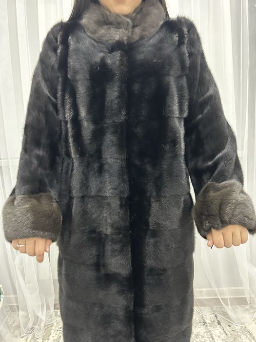 Норковая шуба, б/у
