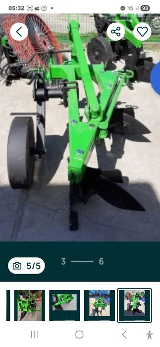 Plug cu 2 brazde trupite cormoane 22-30 CP cu reglaj