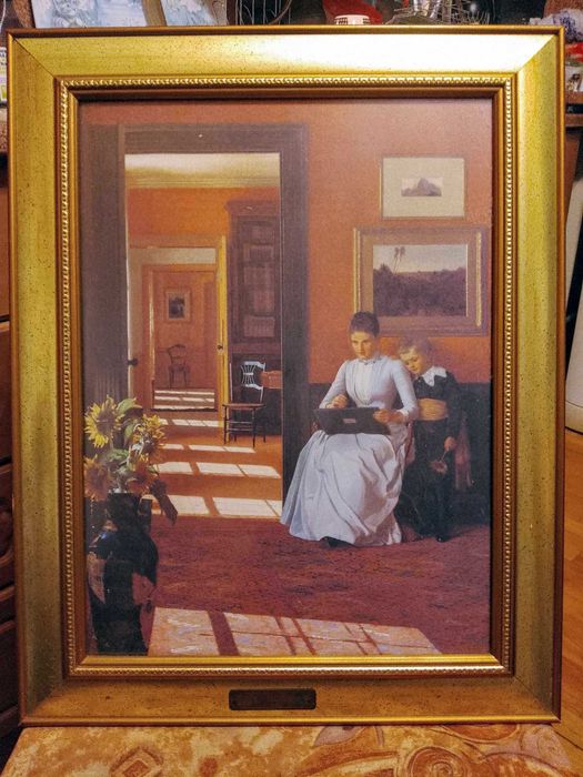 Две картини в рамки