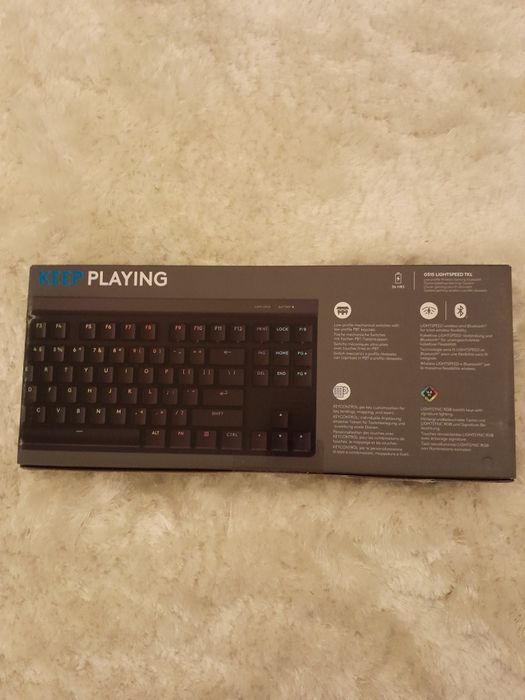 Tastatura gaming wireless mecanica Logitech G515 Tkl
