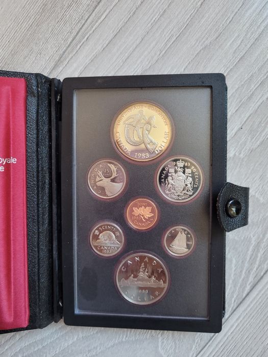 Колекция канадски монети 1983г
