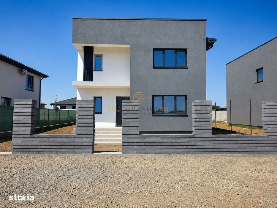 Vila individuala cu 5 camere, finisata premium, teren 420 mp, Vidra