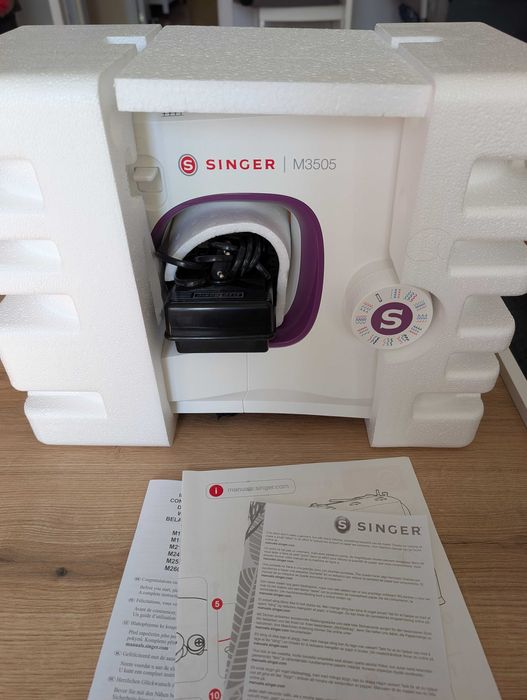 Шевна машина Singer M3505, неразличима от нова - 215€